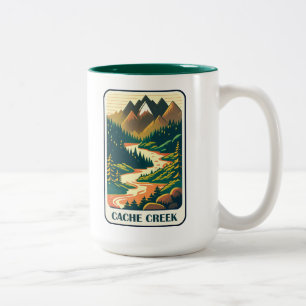 Tasse 2 Couleurs Couleurs de Cache Creek California