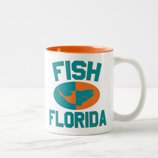 Tasse 2 Couleurs Couleurs de la pêche en Floride (Droit)