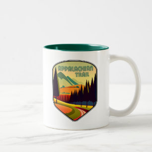 Tasse 2 Couleurs Couleurs du sentier des Appalaches