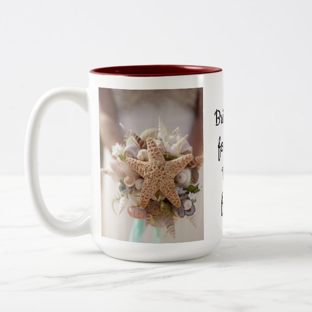 Tasse 2 Couleurs Coupe Bridesmaid à deux tons (Gauche)