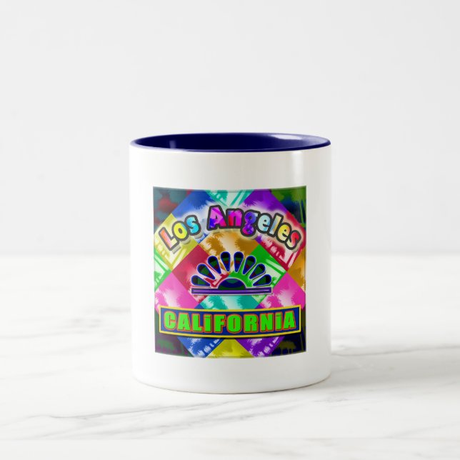 Tasse 2 Couleurs Coupe "Colour Los Angeles 3" (Centre)