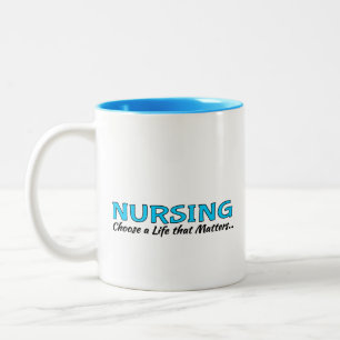 Tasse 2 Couleurs Coupe de café : Soins infirmiers