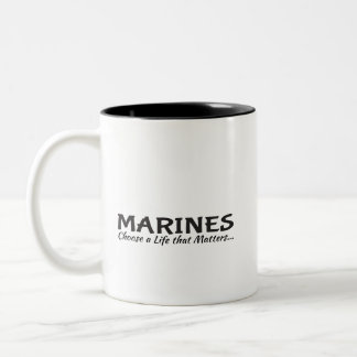 Tasse 2 Couleurs Coupe du café : Marines