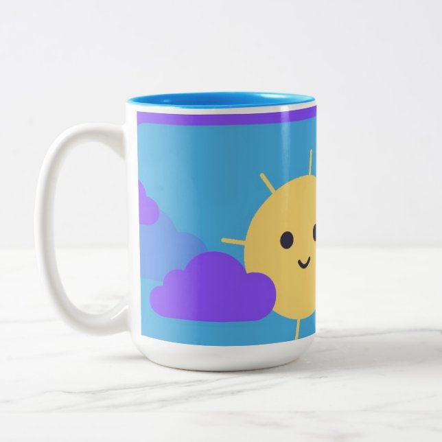 Tasse 2 Couleurs Coupe du café Sunshine (Gauche)