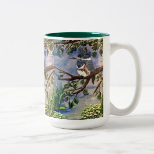 Tasse 2 Couleurs Coupe Mme Kingfisher