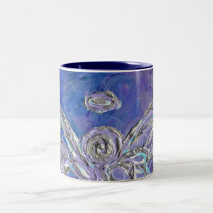 Tasse 2 Couleurs Coupe ou Coupe d'ailes d'ange violet
