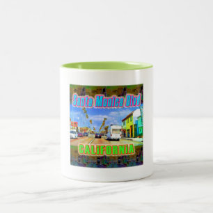 Tasse 2 Couleurs Coupe "Père Noël Monica Blvd 2"