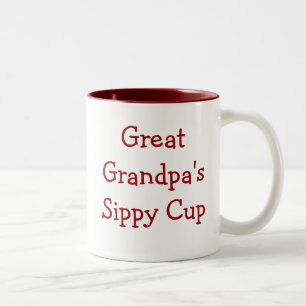 Tasse 2 Couleurs Coupe sippy de Grand-papy