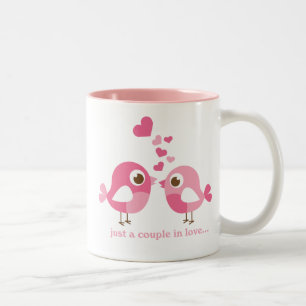 Tasse 2 Couleurs Couples toujours dans des Valentines d'amour