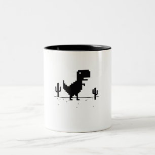 Tasse 2 Couleurs Coureur T-Rex