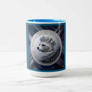 Tasse 2 Couleurs Couronne d'Argent