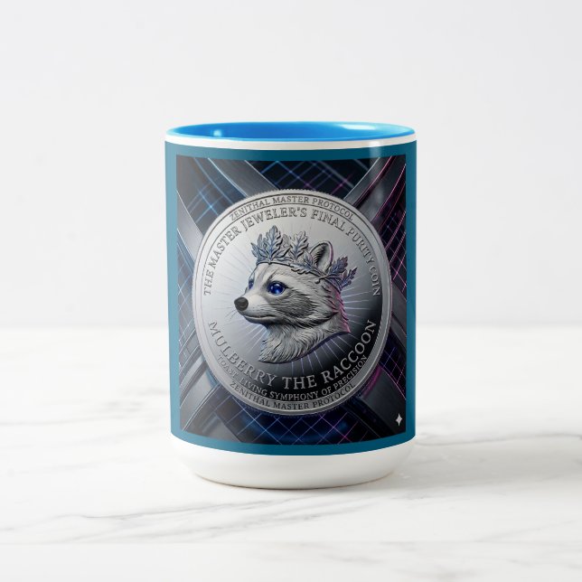 Tasse 2 Couleurs Couronne d'Argent (Centre)