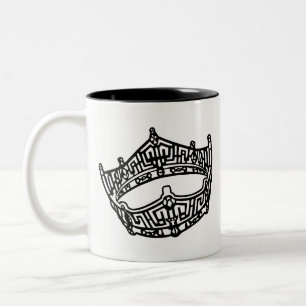 Tasse 2 Couleurs Couronne de reines de beauté