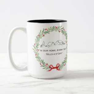Tasse 2 Couleurs Couronne de Village Cozy Tale