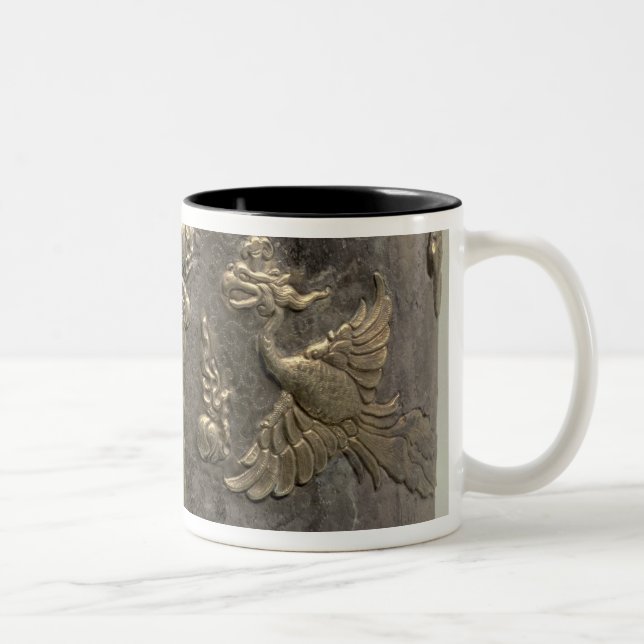 Tasse 2 Couleurs Couronne impériale d'argent et de jeune truie de (Droit)