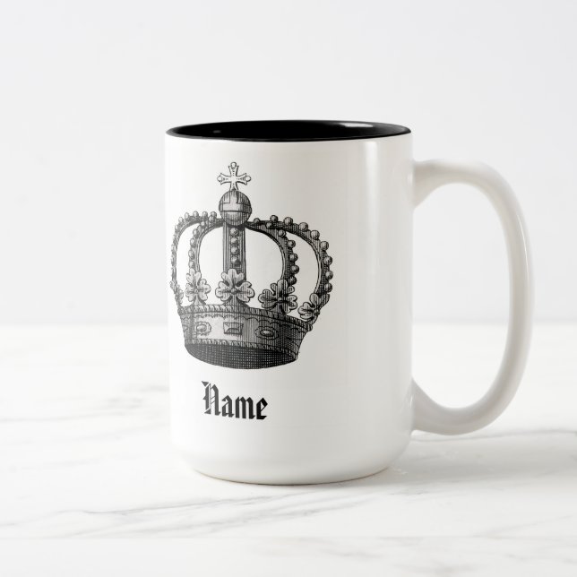 Tasse 2 Couleurs Couronne Mugcup (Droit)