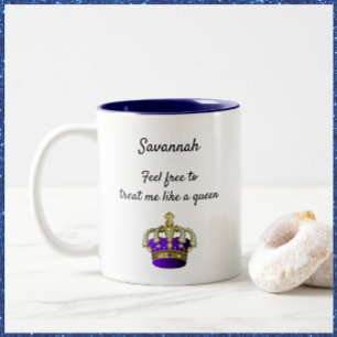 Tasse 2 Couleurs Couronne reine mignonne 