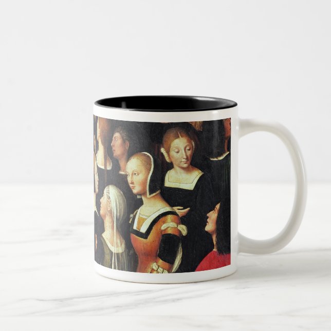 Tasse 2 Couleurs Couronnement de la Vierge, 1513 (huile sur (Droit)