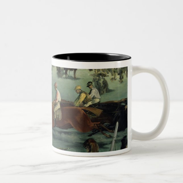 Tasse 2 Couleurs Course de chevaux de Manet |, 1872 (Droit)