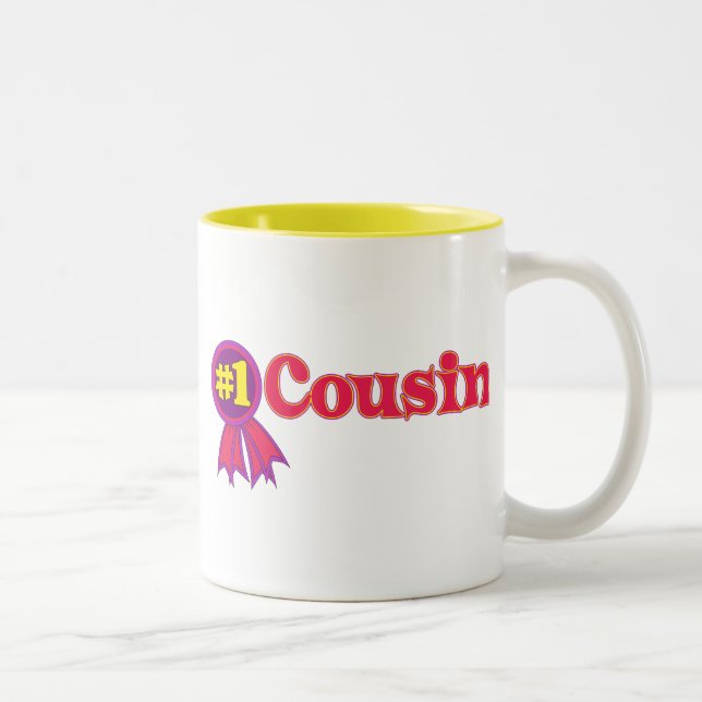 Tasse 2 Couleurs Cousin #1 (Droit)