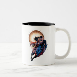 Tasse 2 Couleurs Couverture comique de la Ligue de Justice N° 12 Va