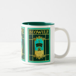 Tasse 2 Couleurs Couverture de livre vintage de ~ de Beowulf