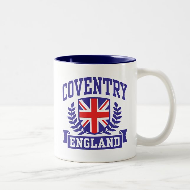 Tasse 2 Couleurs Coventry Angleterre (Droit)