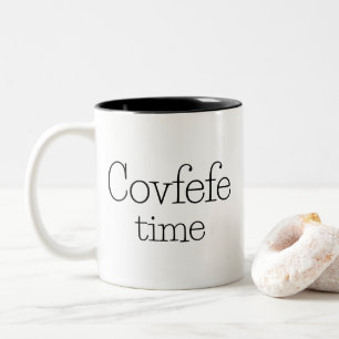 Tasse 2 Couleurs Covfefe