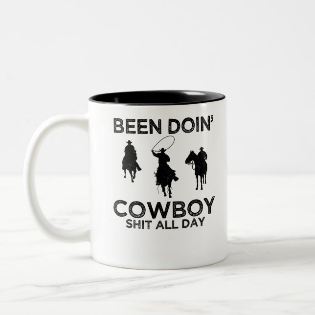 Tasse 2 Couleurs cowboy (Gauche)