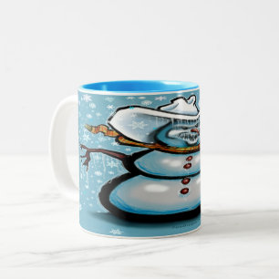 Tasse 2 Couleurs Cowboy d'hiver