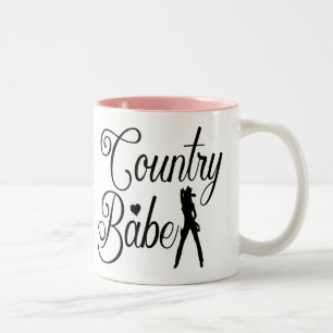 Tasse 2 Couleurs Cowgirl Country Girl Western Line Dancing Rodeo