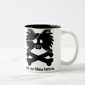 Tasse 2 Couleurs Craignez le pirate Papillon