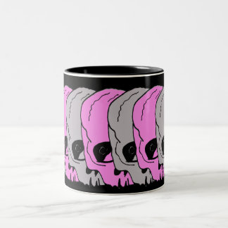 Tasse 2 Couleurs Crâne