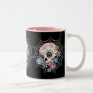 Tasse 2 Couleurs Crâne Sucre