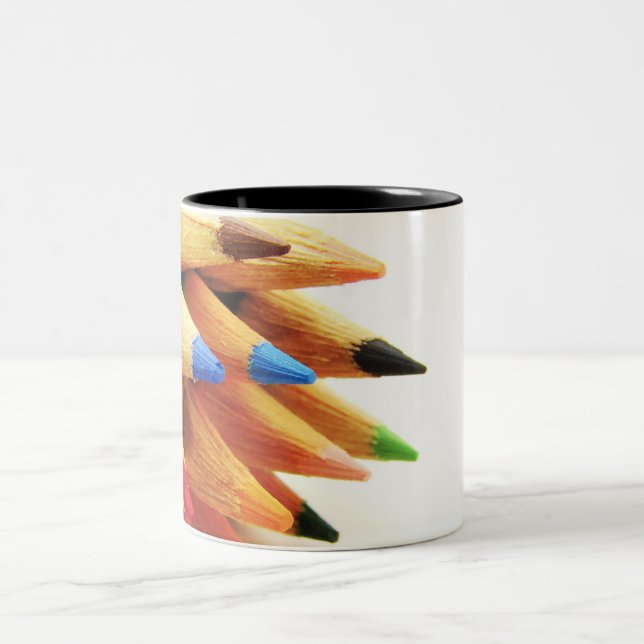 Tasse 2 Couleurs crayon de couleur (Centre)