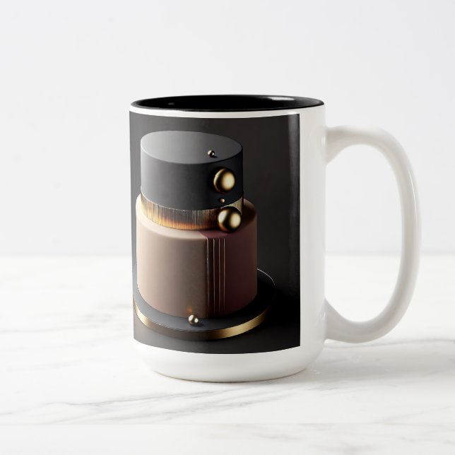 Tasse 2 Couleurs Créateur de gâteaux spécial et unique (Droit)