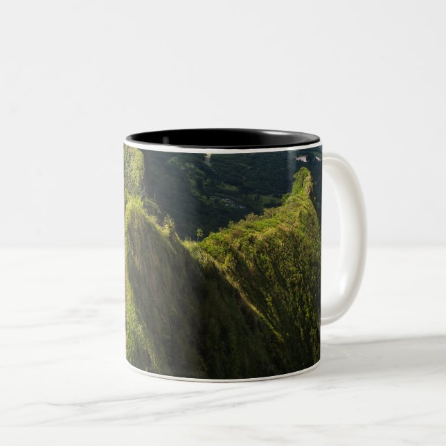 Tasse 2 Couleurs Créatures de la mer cool (Devant droit)