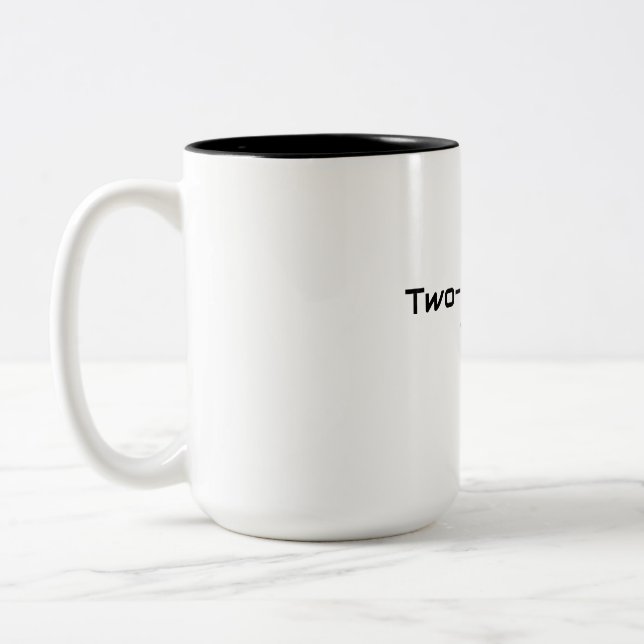 Tasse 2 Couleurs Créez le Vôtre (Gauche)