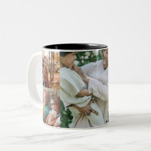 Tasse 2 Couleurs Créez vos propres cinq photos