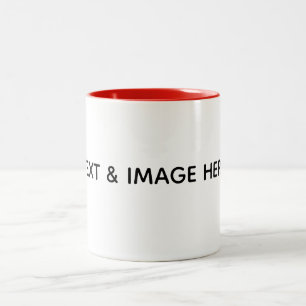 Tasse 2 Couleurs Créez votre propre blanc