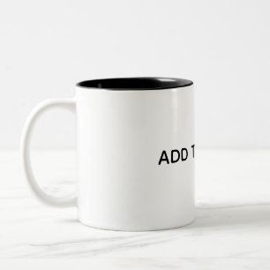 Tasse 2 Couleurs Créez Votre Propre Blanc
