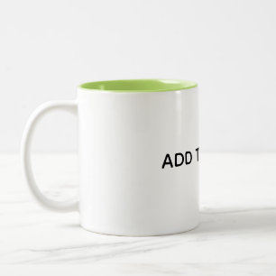 Tasse 2 Couleurs Créez Votre Propre Blanc