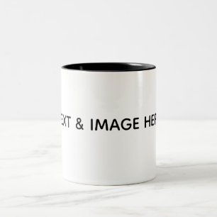 Tasse 2 Couleurs Créez votre propre blanc
