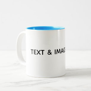 Tasse 2 Couleurs Créez votre propre blanc