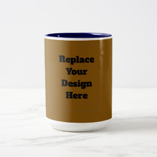 Tasse 2 Couleurs Créez Votre Propre Brun