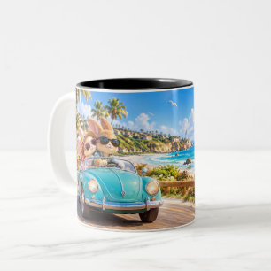 Tasse 2 Couleurs Créez votre propre cadeau de fête des mères Modern