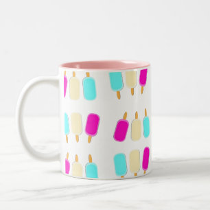 Tasse 2 Couleurs Crème de glace Musique rose