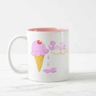 Tasse 2 Couleurs Crème glacée de sourire