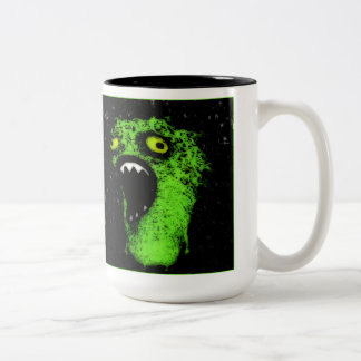 Tasse 2 Couleurs Cri perçant vert