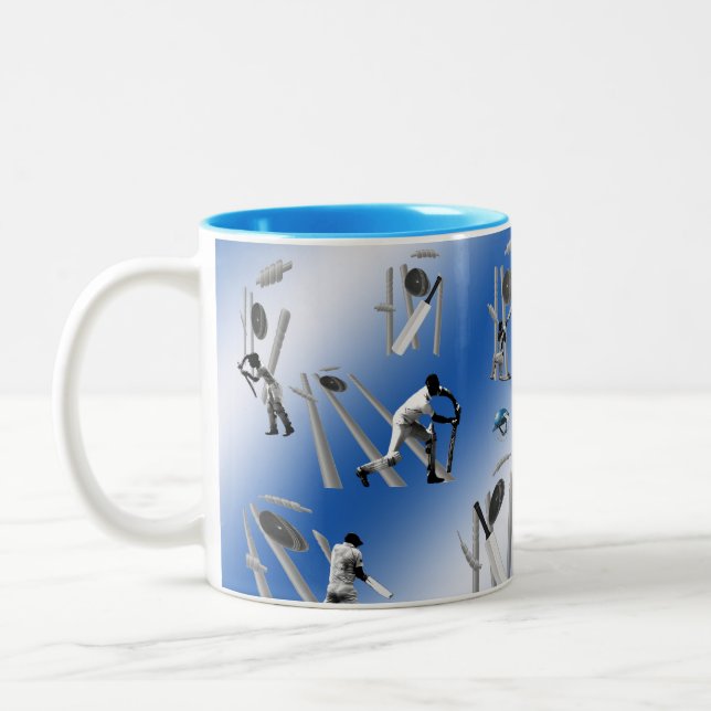 Tasse 2 Couleurs Cricket Le Jeu, (Gauche)